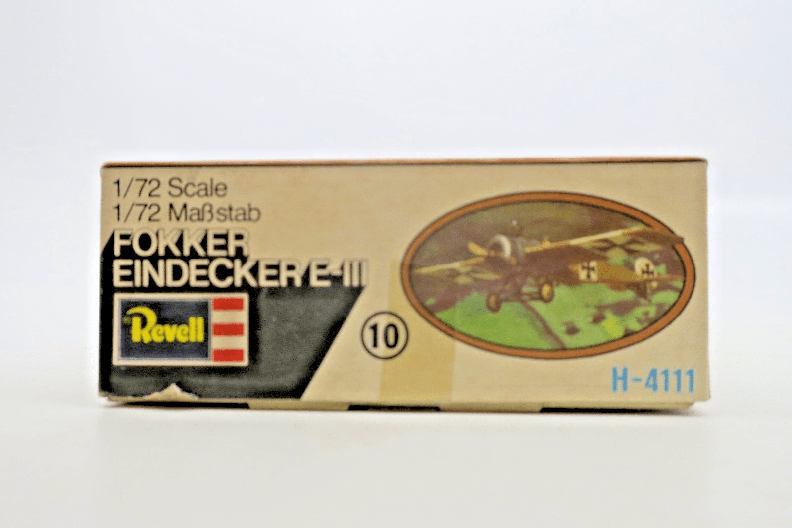 Vintage Revell 1/72 Fokker Eindecker E III Model Kit H - 4111 - WISE GUYS HOBBIES LLC