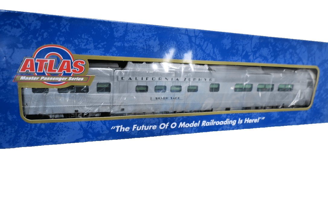 O Scale 2015 Atlas PA 3009014 - 1 CZ WP Dome Chair Car w/ CW Silver Sage 2 Rail - WISE GUYS HOBBIES LLC
