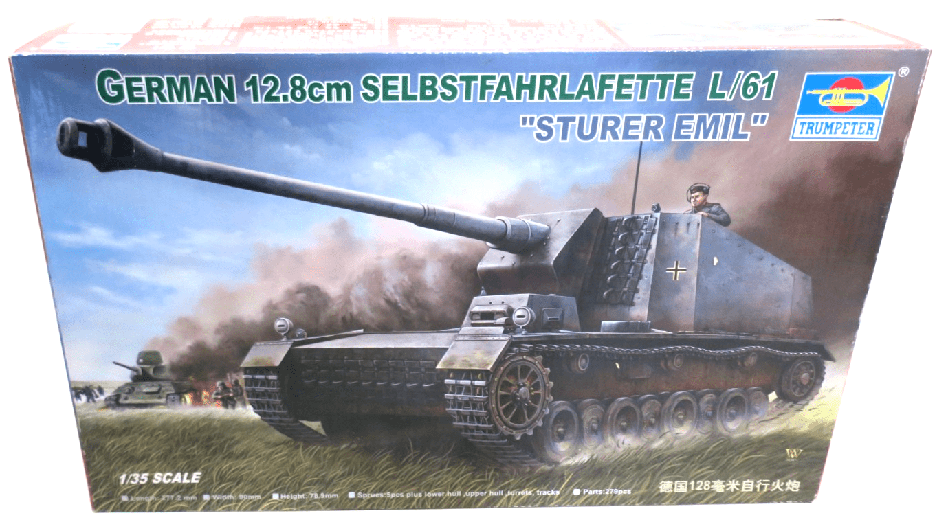Trumpeter 1/35 "Sturer Emil" Model kit 00350 - WISE GUYS HOBBIES LLC