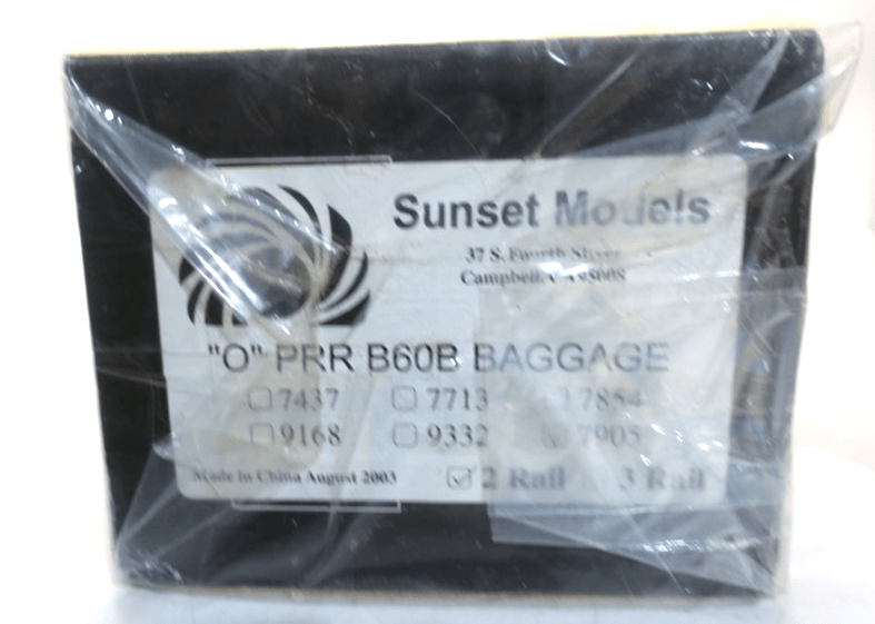 3rd Rail Pennsylvania 7905 O Scale Brass REA Baggage Car 2 rail - WISE GUYS HOBBIES LLC