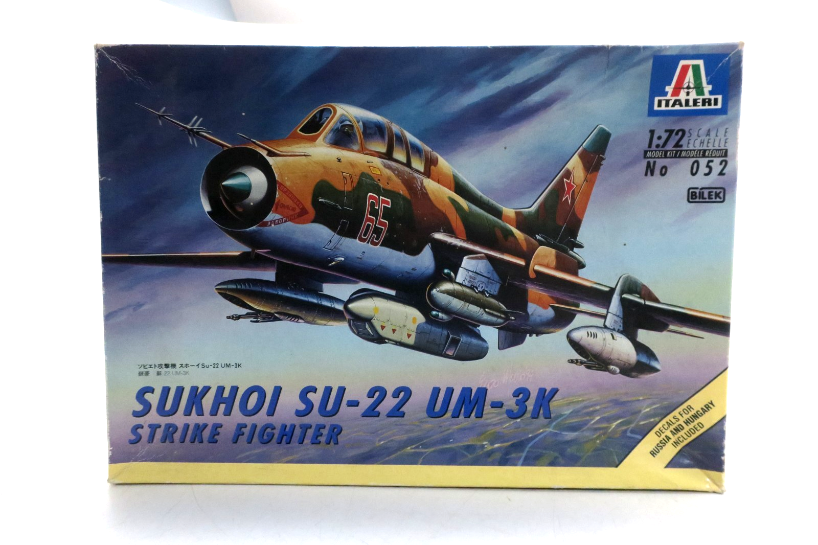 Italeri 1/72 Sukhoi Su-22 UM-3K Strike Fighter Model Kit #052