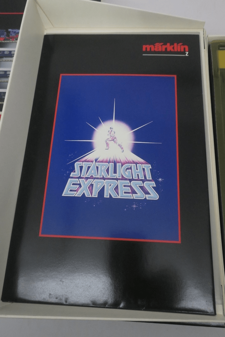 Marklin 8116 Starlight Express “Greaseball“ Diesel Freight Train Set Z scale - WISE GUYS HOBBIES LLC