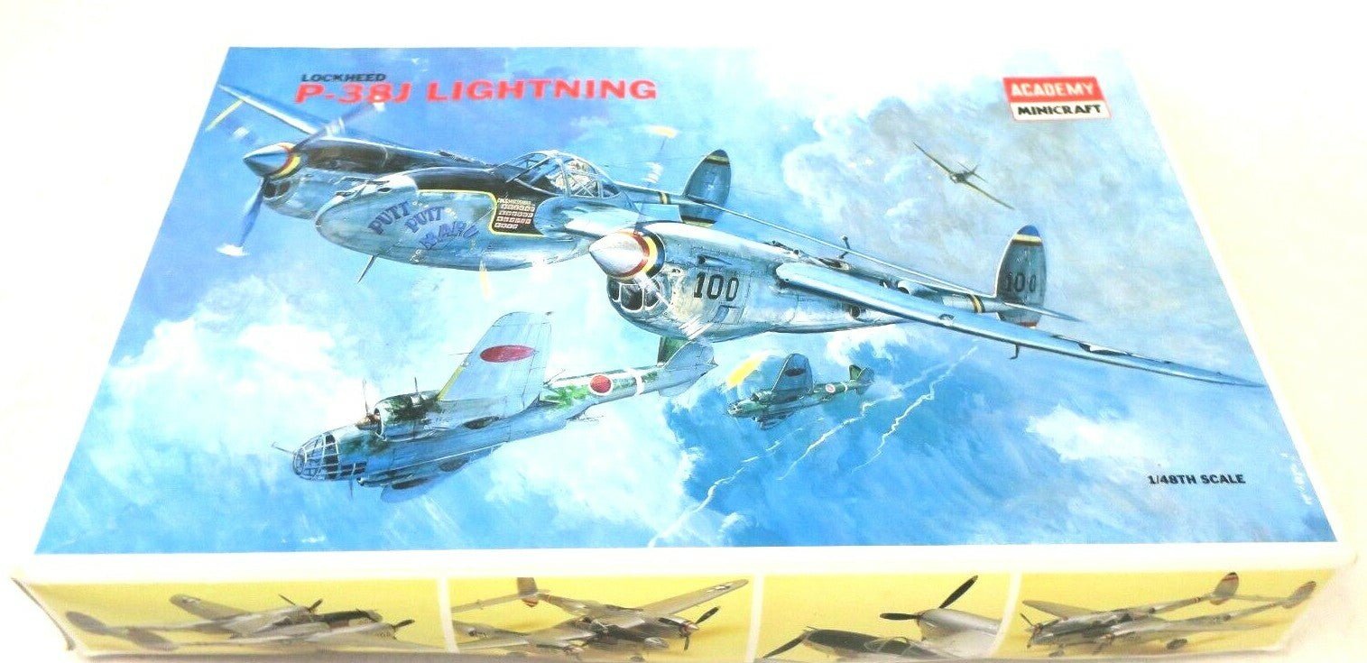 Academy Minicraft Model Plane Lockheed P-38J Lightning 1/48 JMI-MM 2126 - WISE GUYS HOBBIES LLC