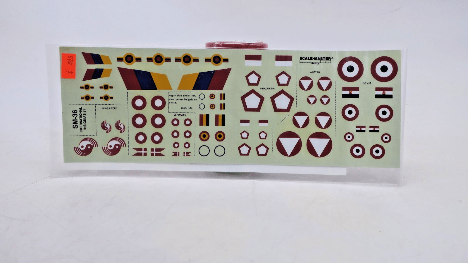Scale Master Multi-Scale International Insignias 1 Decals SM-36 - WISE GUYS HOBBIES LLC