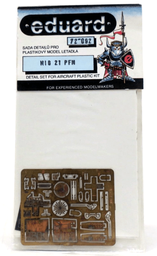 Eduard PE 1/72 MiG - 21 PFM Detail Set 72092 - WISE GUYS HOBBIES LLC