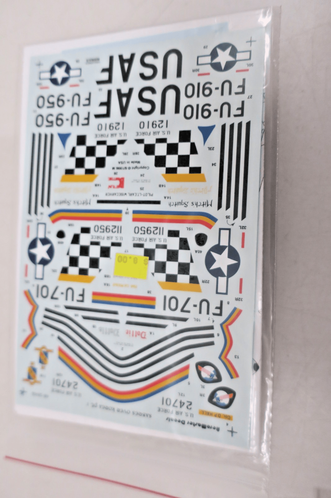 Aeromaster Decals 48 - 264 - Sabres Over Korea Pt.I - WISE GUYS HOBBIES LLC