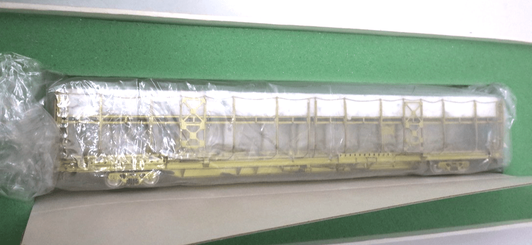 OVERLAND MODELS BRASS BI-LEVEL OPEN AUTO RACK OMI-3125 HO Scale - WISE GUYS HOBBIES LLC