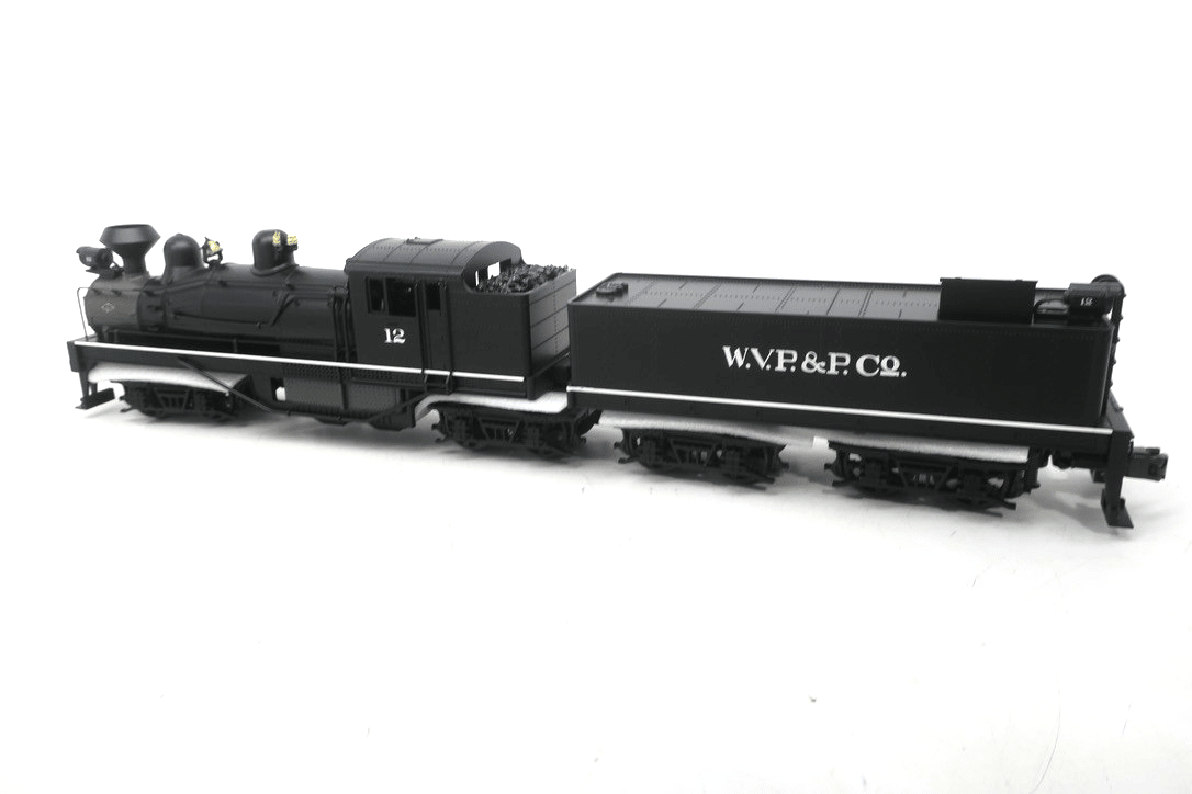 MTH 20-3023-1 W.V.P.&P. Shay Die-Cast Steam Engine & Tender w/ProtoSound - WISE GUYS HOBBIES LLC
