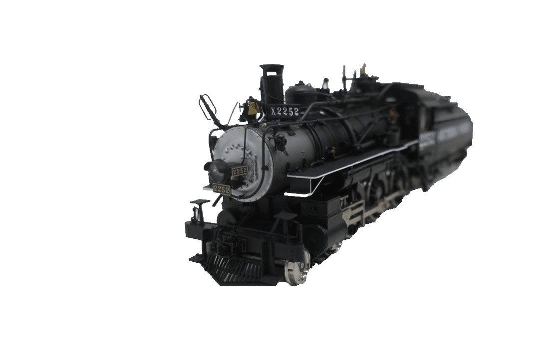 Division Point O Scale Brass Southern Pacific 4 - 6 - 0 Fire Train 2252 2 Rail NIB - WISE GUYS HOBBIES LLC
