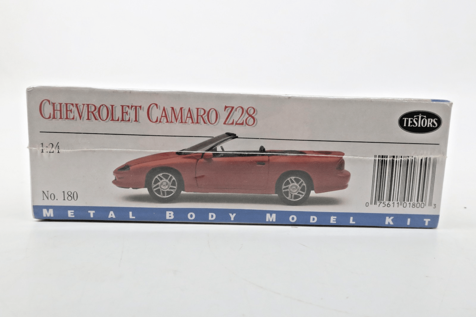 Testors 1/24 Chevrolet Camaro Z28 Plastic Model Kit 180 SEALED - WISE GUYS HOBBIES LLC