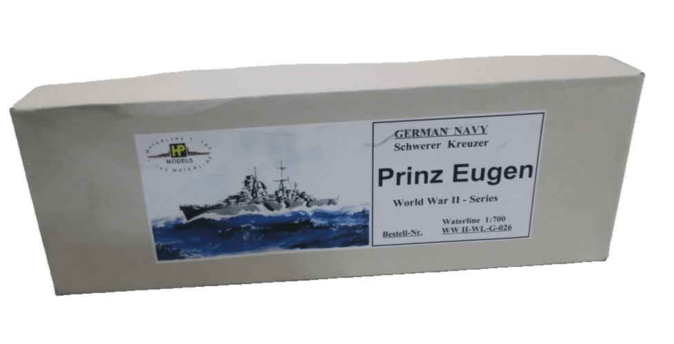 HP Models Prinz Eugen Resin kit Model Kit 1/700 World War 2 German Navy - WISE GUYS HOBBIES LLC