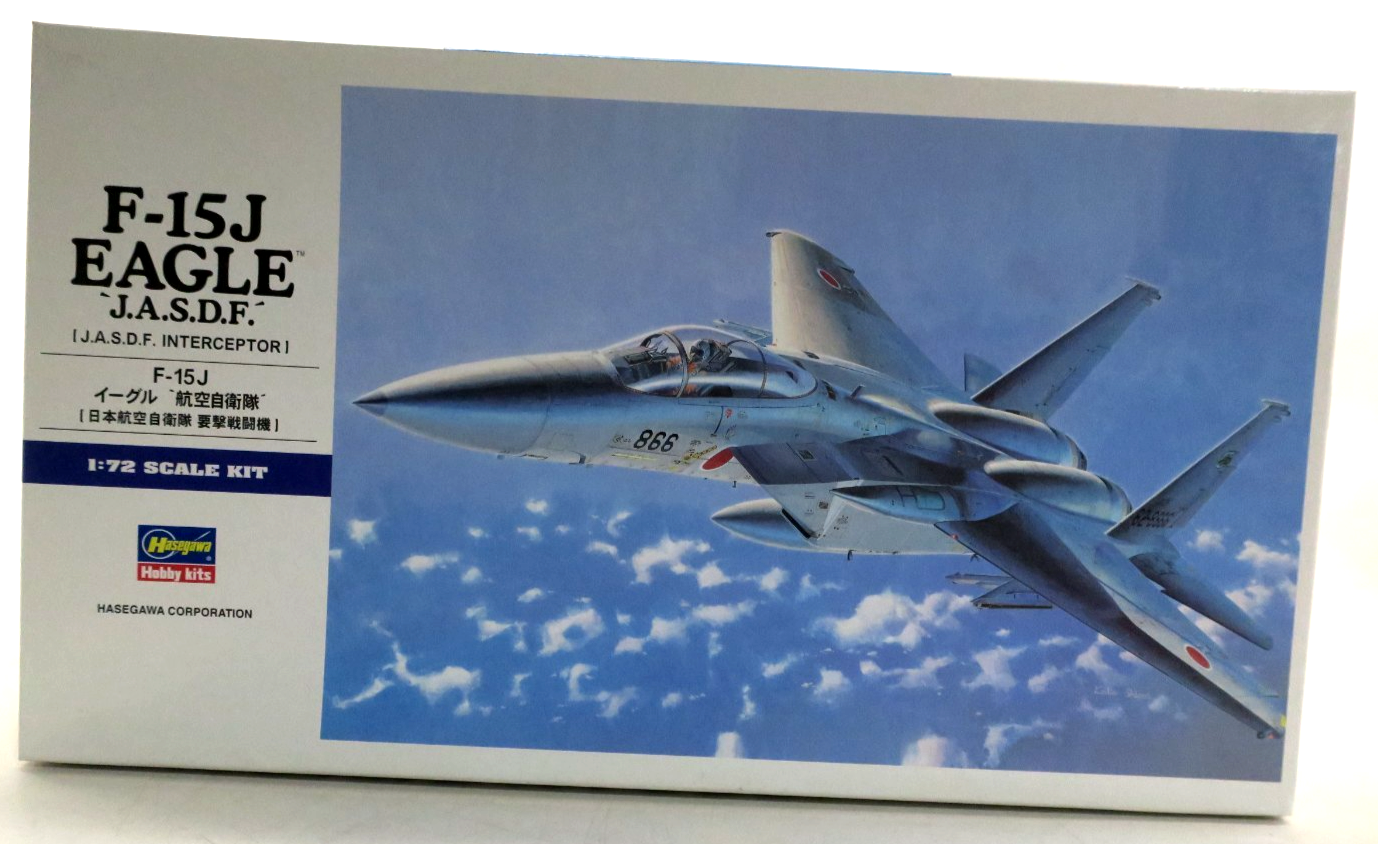 Hasegawa 1/72 F-15J Eagle 'J.A.S.D.F.' Model Kit #00542