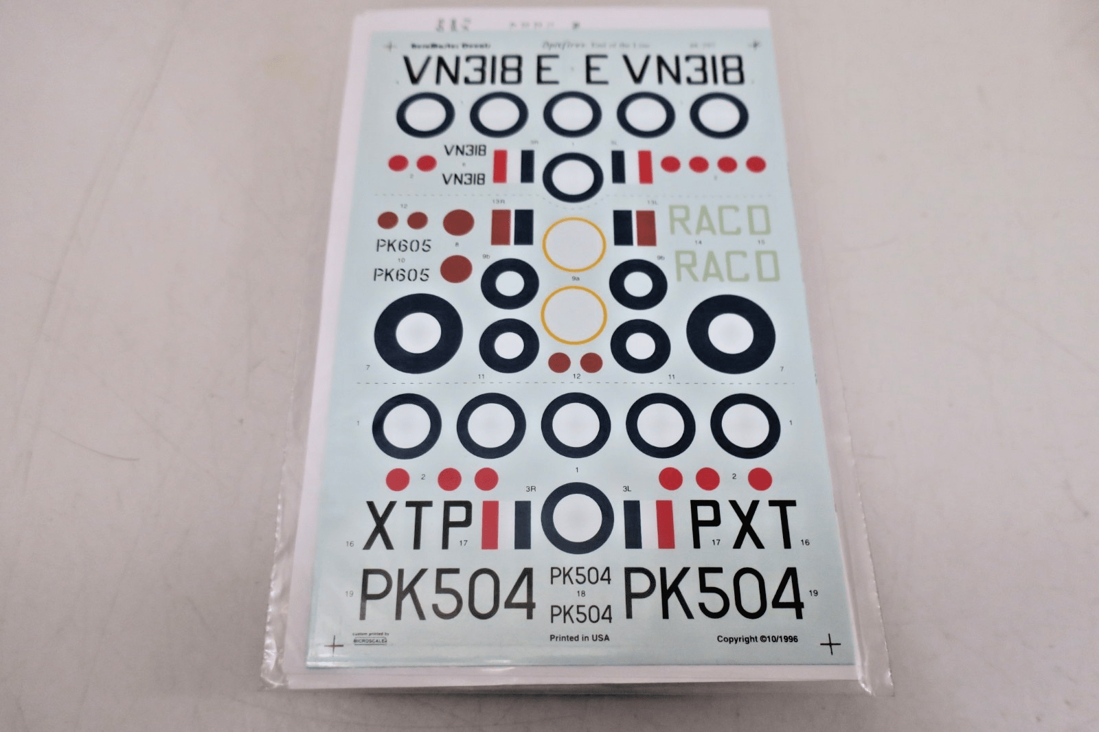 AeroMaster Decals - 48 - 297 - Spitfires: End Of The Line - WISE GUYS HOBBIES LLC