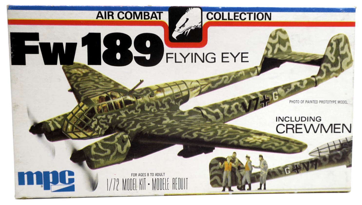 MPC 1/72 FW 189 Flying Eye Model Kit 2 - 2112 - WISE GUYS HOBBIES LLC