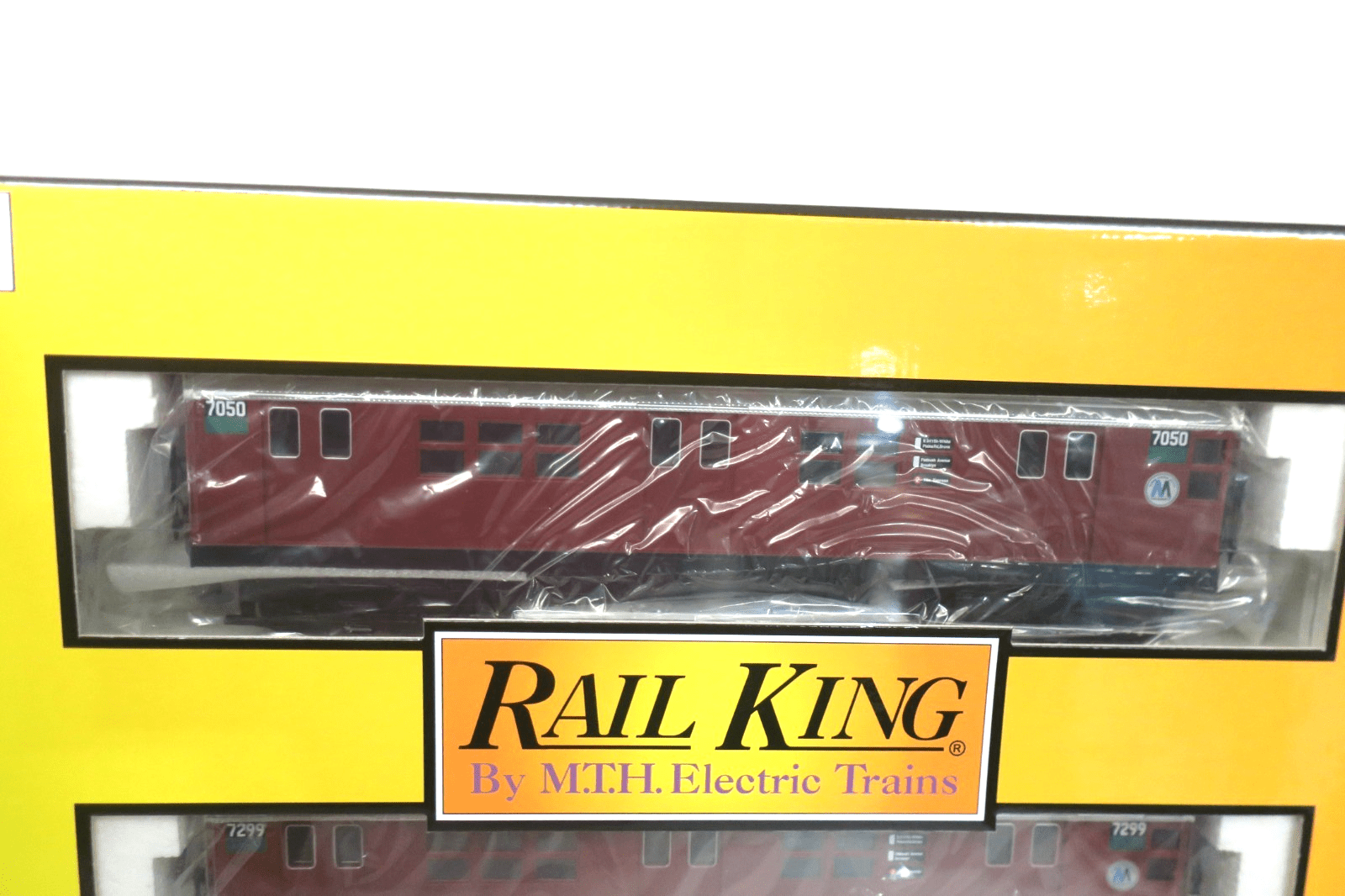 MTH Rail King MTA R - 21, 2 - Car Subway Add - On Non Powered 30 - 2198 - 3 - WISE GUYS HOBBIES LLC
