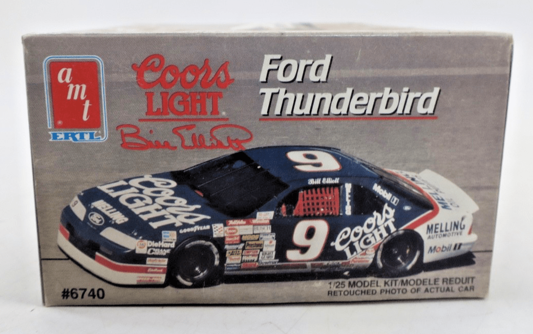 AMT 1/25 6740 Ford Thunderbird NASCAR Model Kit - WISE GUYS HOBBIES LLC