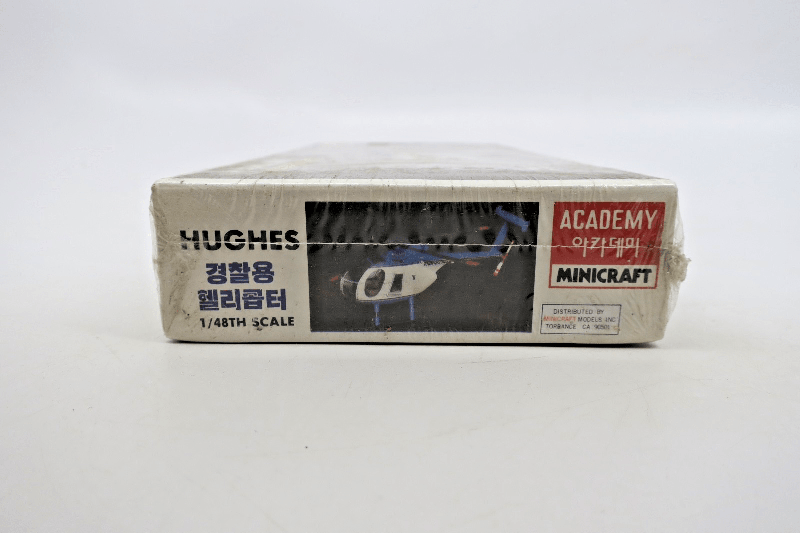 Academy 1/48 Hughes 500 - D Police Phoenix Arizona Helicopter Model Kit - WISE GUYS HOBBIES LLC