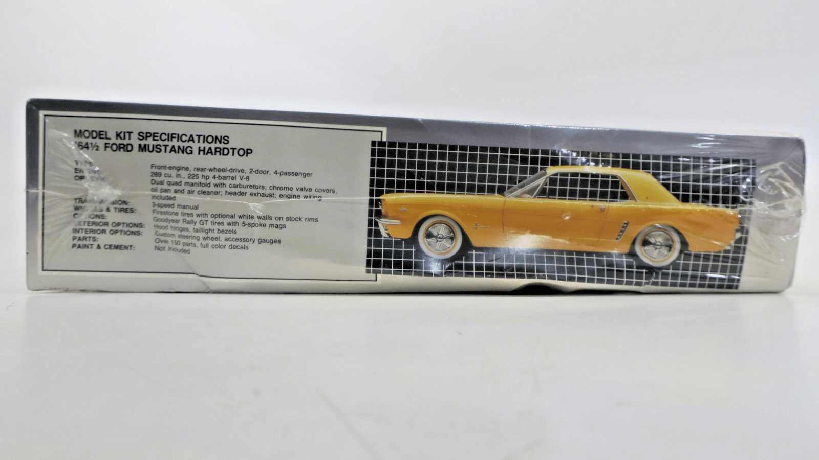 AMT ERTL 1/16 '64 1/2 Ford Mustang Hardtop Model Kit 6722 - WISE GUYS HOBBIES LLC