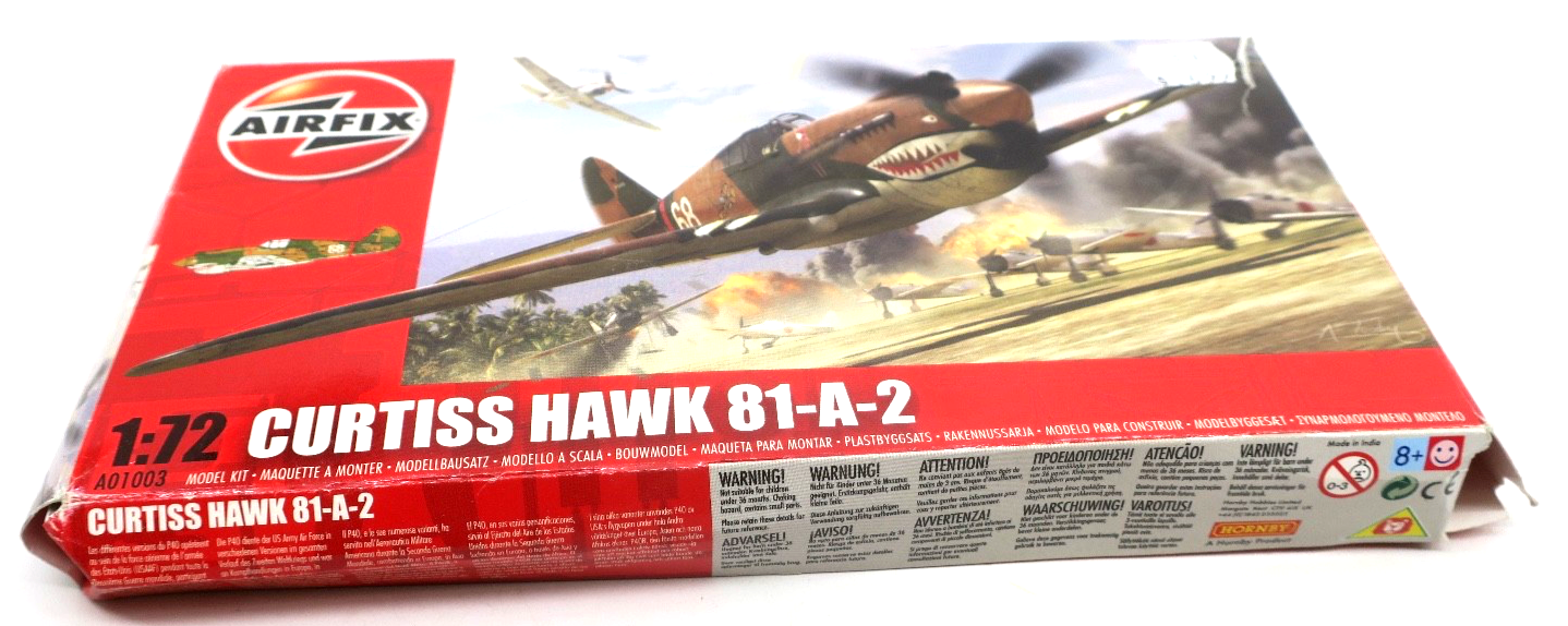 Airfix 1/72 Curtiss Hawk 81 - A - 2 Model Kit A01003 - WISE GUYS HOBBIES LLC