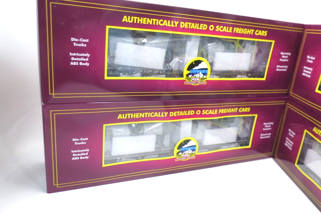 MTH 20 - 92272 U.S. Army 4 - Car Set 60' Flat Car Set w/(2) Stryker Vehicles NEW - WISE GUYS HOBBIES LLC