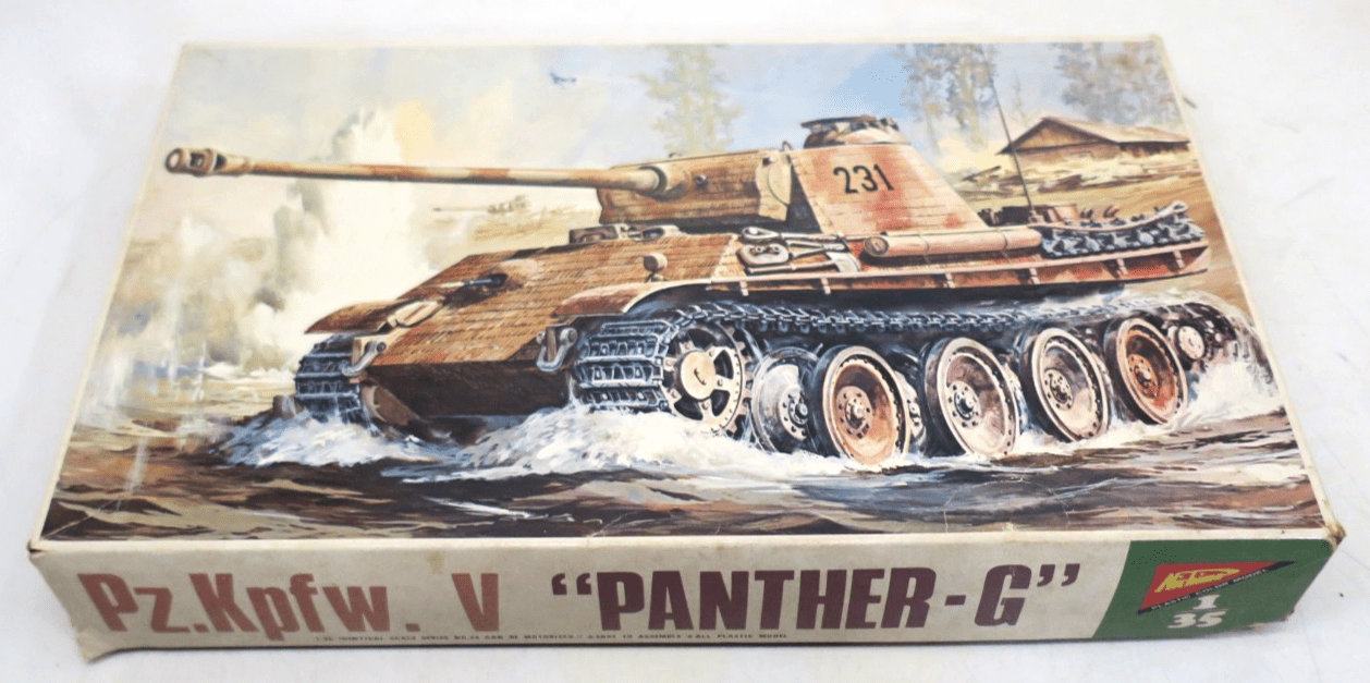Nichimo 1/35 Pz.Kpfw. V "Panther - G" Model Kit R - 3524 - WISE GUYS HOBBIES LLC