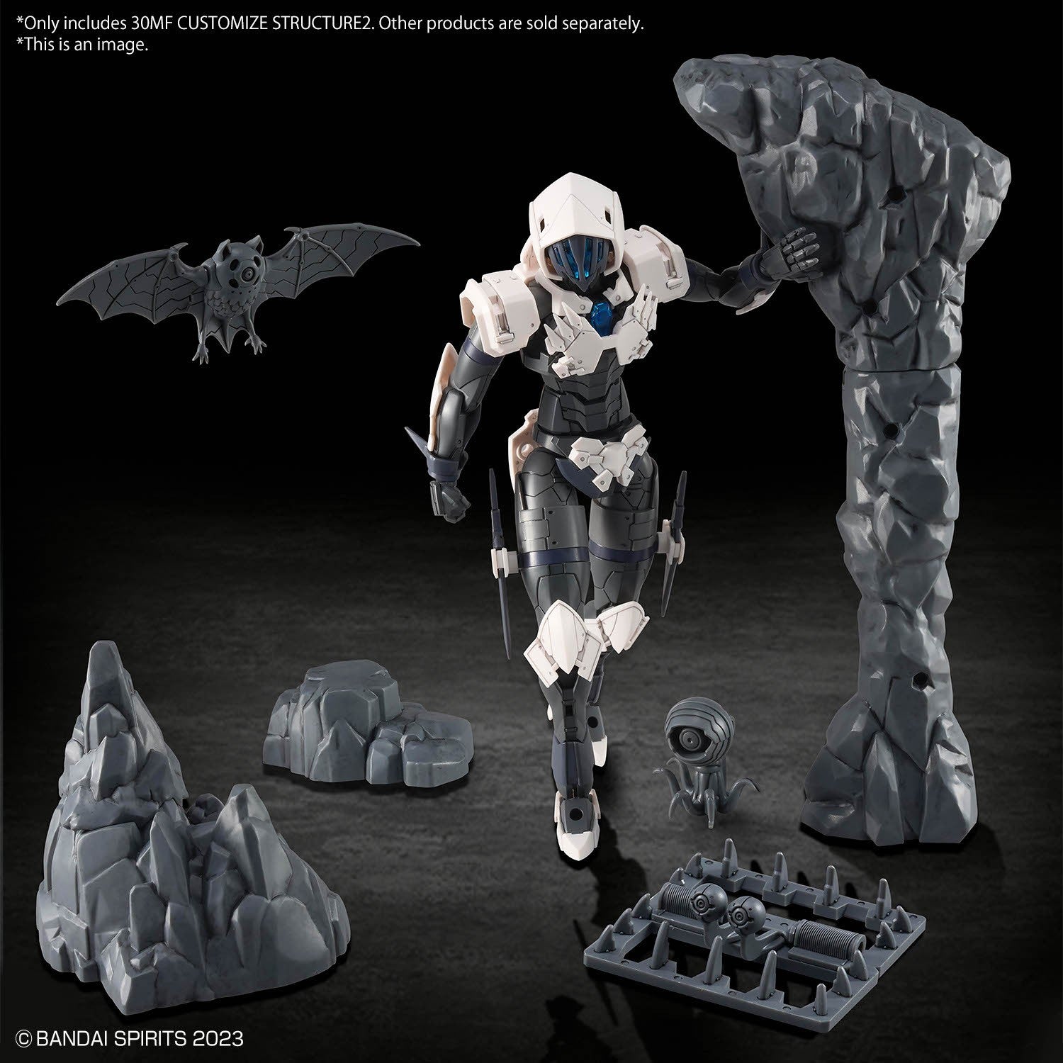 Bandai 30MF Customize Structure 2 Model Kit - WISE GUYS HOBBIES LLC