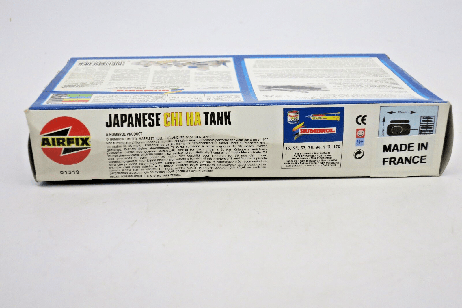 Airfix 1/72 Japanese Chi Ha Tank Model Kit 01319 - WISE GUYS HOBBIES LLC