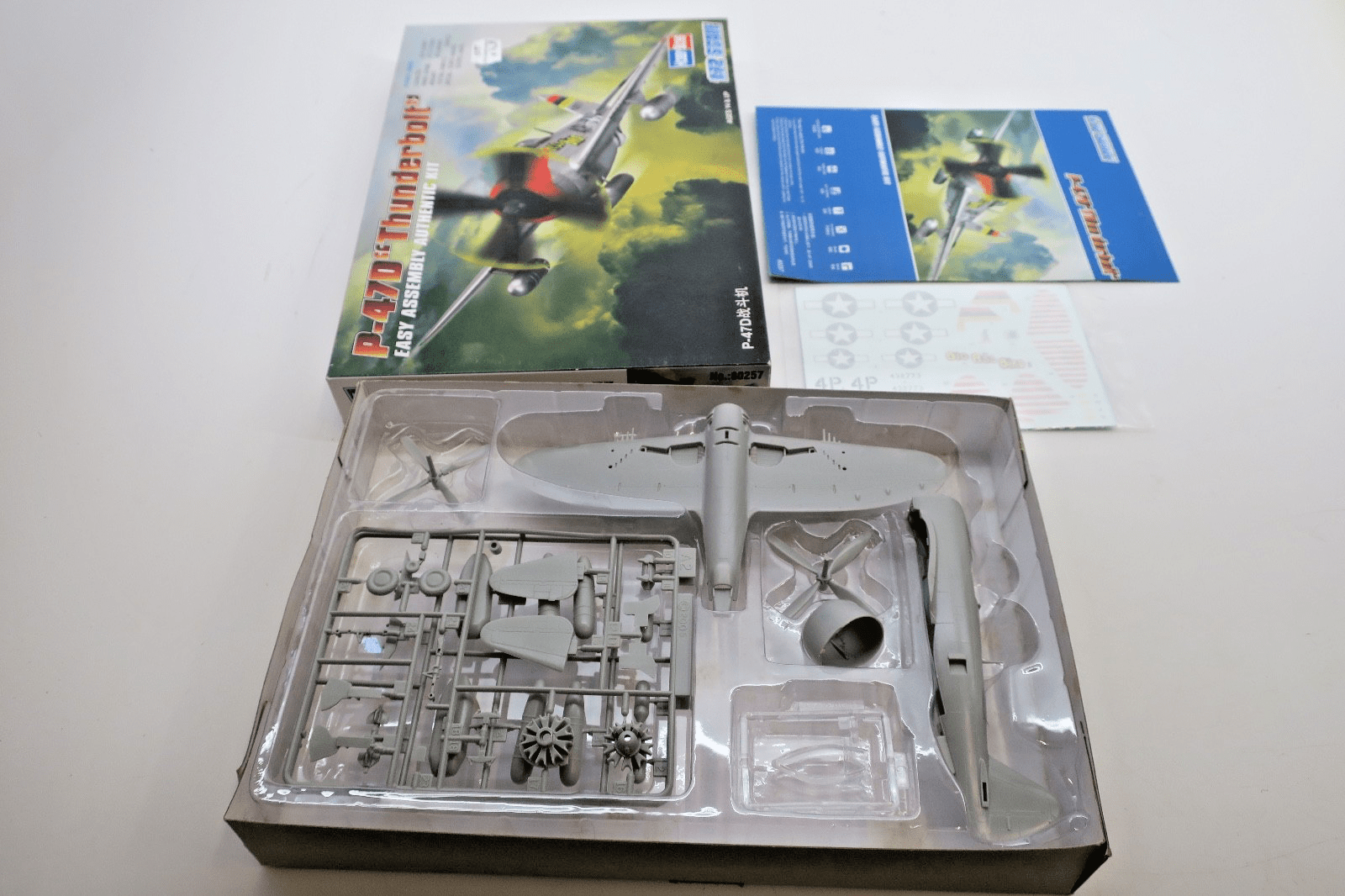 Hobby Boss 1/72 P - 47D Thunderbolt Model Kit - WISE GUYS HOBBIES LLC