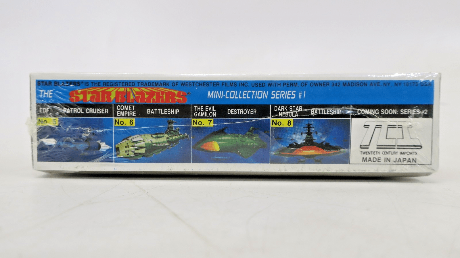 TCI Star Blazers Comet Empire Single-Deck Carrier Mini Model Kit 2 - WISE GUYS HOBBIES LLC