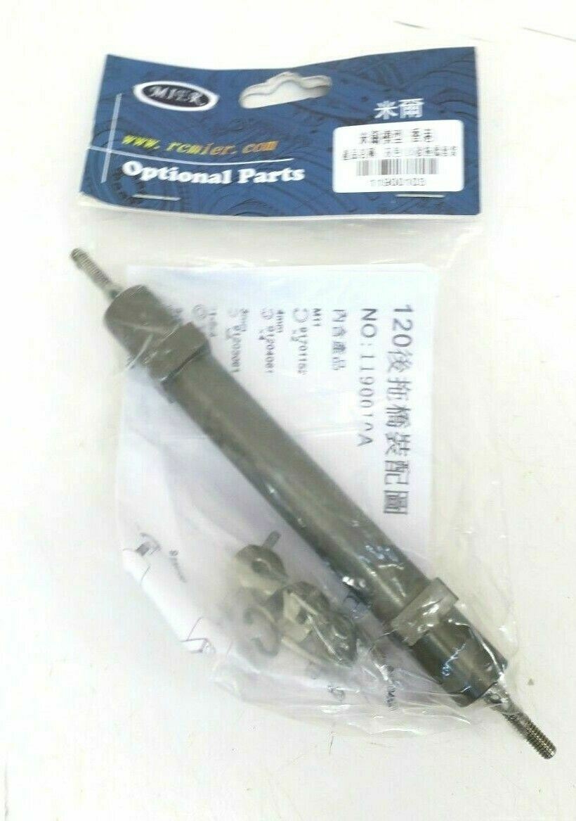 RC MIER 11900103 WHEEL AXLE SET 1/14 TAMIYA TRACTOR TRUCK GREY MAN BENZ - WISE GUYS HOBBIES LLC