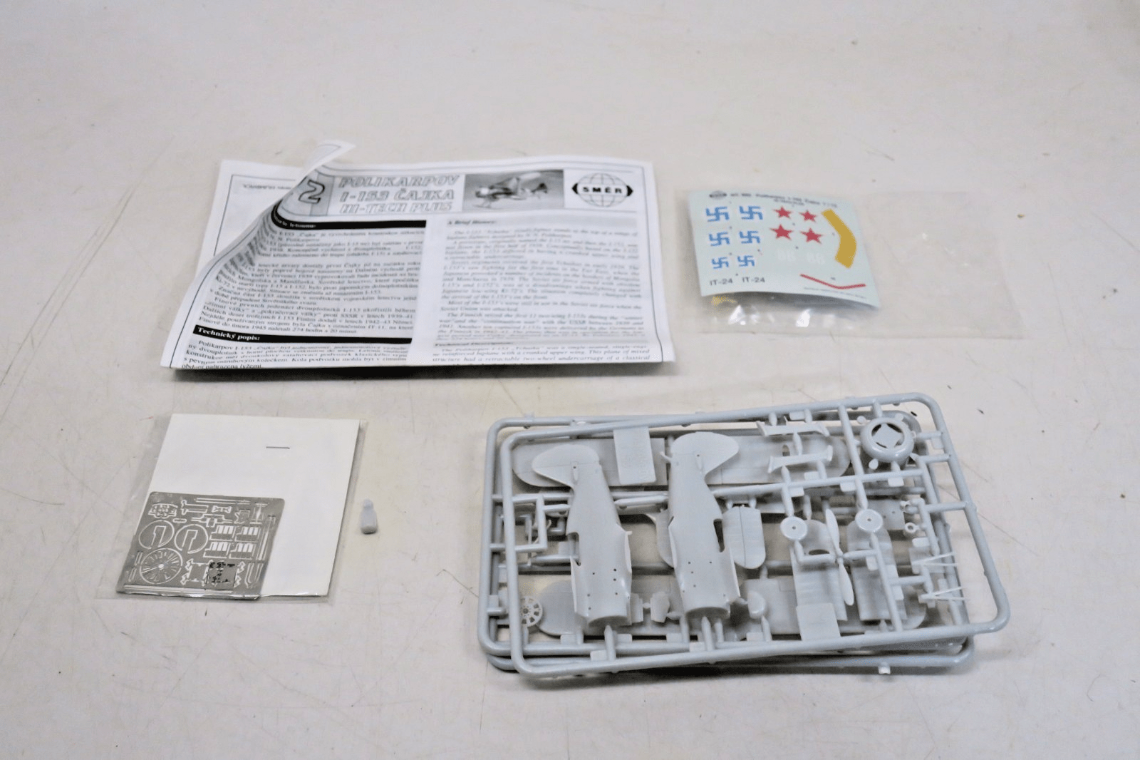 Smer 1/72 Polikarpov I - 152 Cajka Model Kit 0892 - WISE GUYS HOBBIES LLC