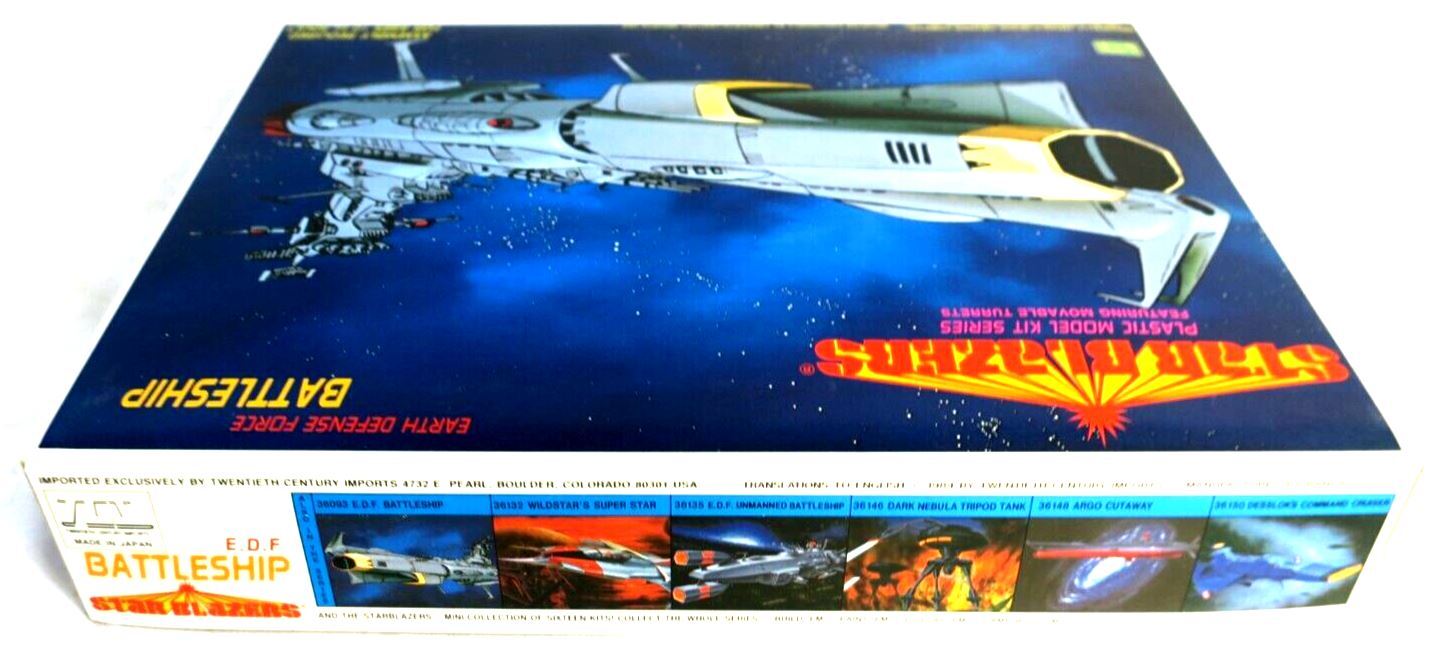 TCI Vintage Star Blazers Model - EARTH DEFENSE FORCE : BATTLESHIP E3 - WISE GUYS HOBBIES LLC