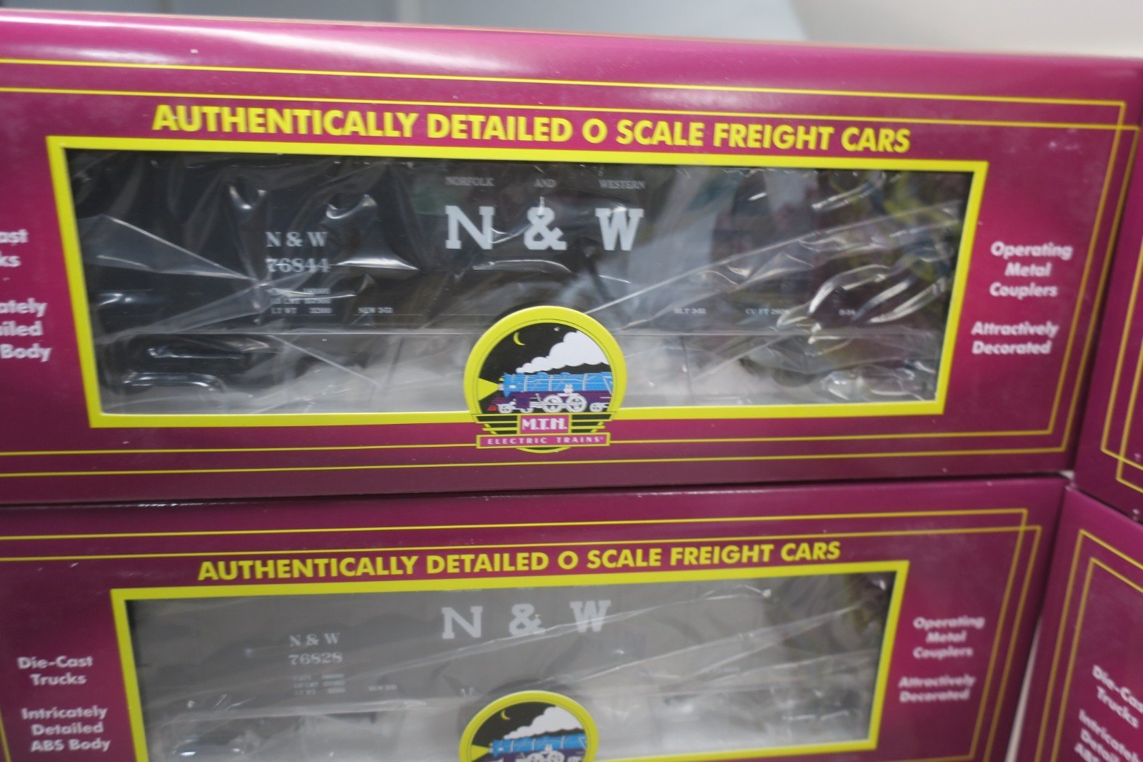 Norfolk & Western O Scale Premier 2 - 8 - 8 - 2 Y - 3 Freight Set w/Proto - Sound 3.0 3515 - WISE GUYS HOBBIES LLC
