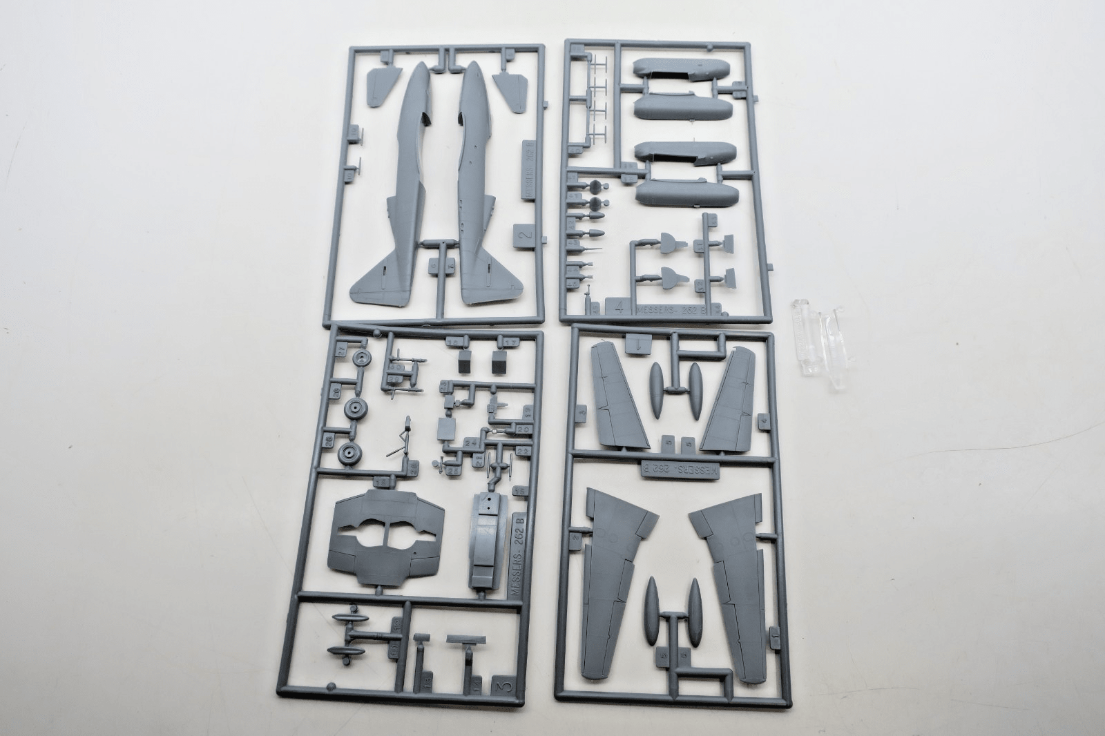 Heller Prestige Series 1/72 Messerschmitt Me 262 B Model Kit 6608 - WISE GUYS HOBBIES LLC