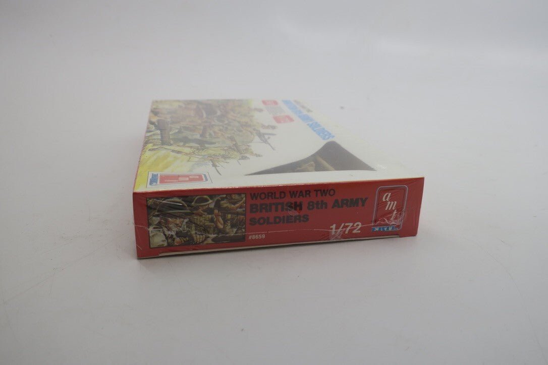 AMT ERTL 1:72 Scale WWII British 8th Army Soldiers Model No. 8659 - WISE GUYS HOBBIES LLC