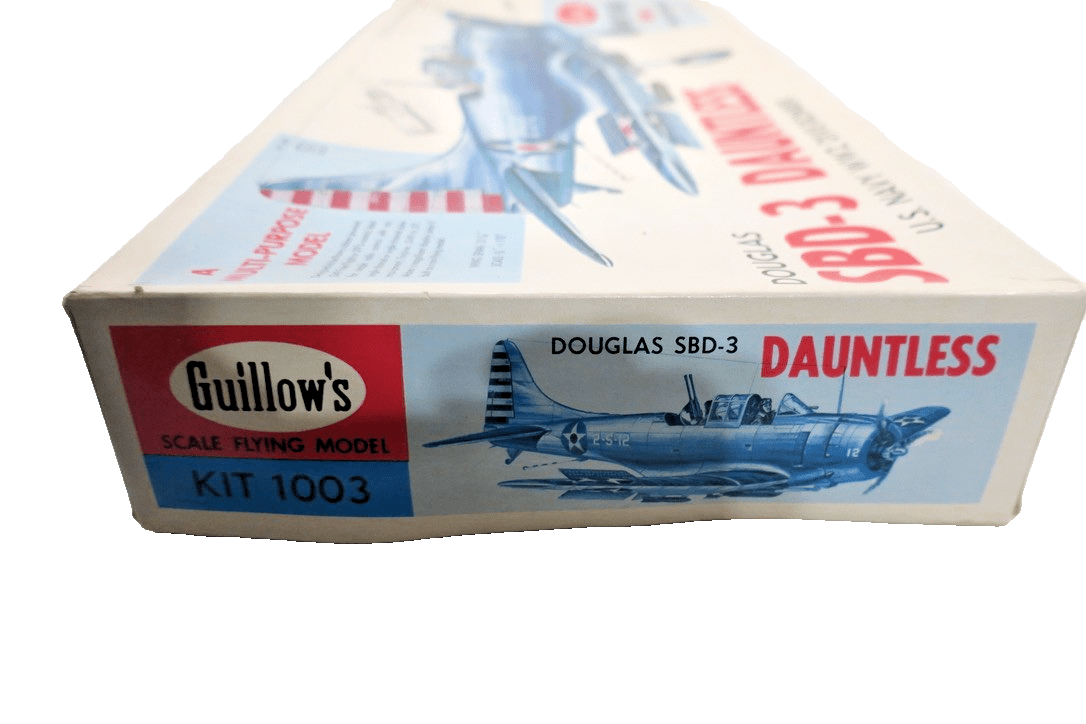 Guillows Douglas SBD - 3 Dauntless Balsa Model Kit 1003 WWII Bomber - WISE GUYS HOBBIES LLC