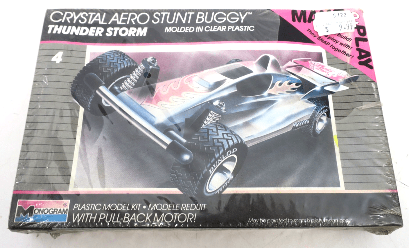 Monogram Crystal Aero Stunt Buggy Thunder Storm Model Kit 1142 - WISE GUYS HOBBIES LLC
