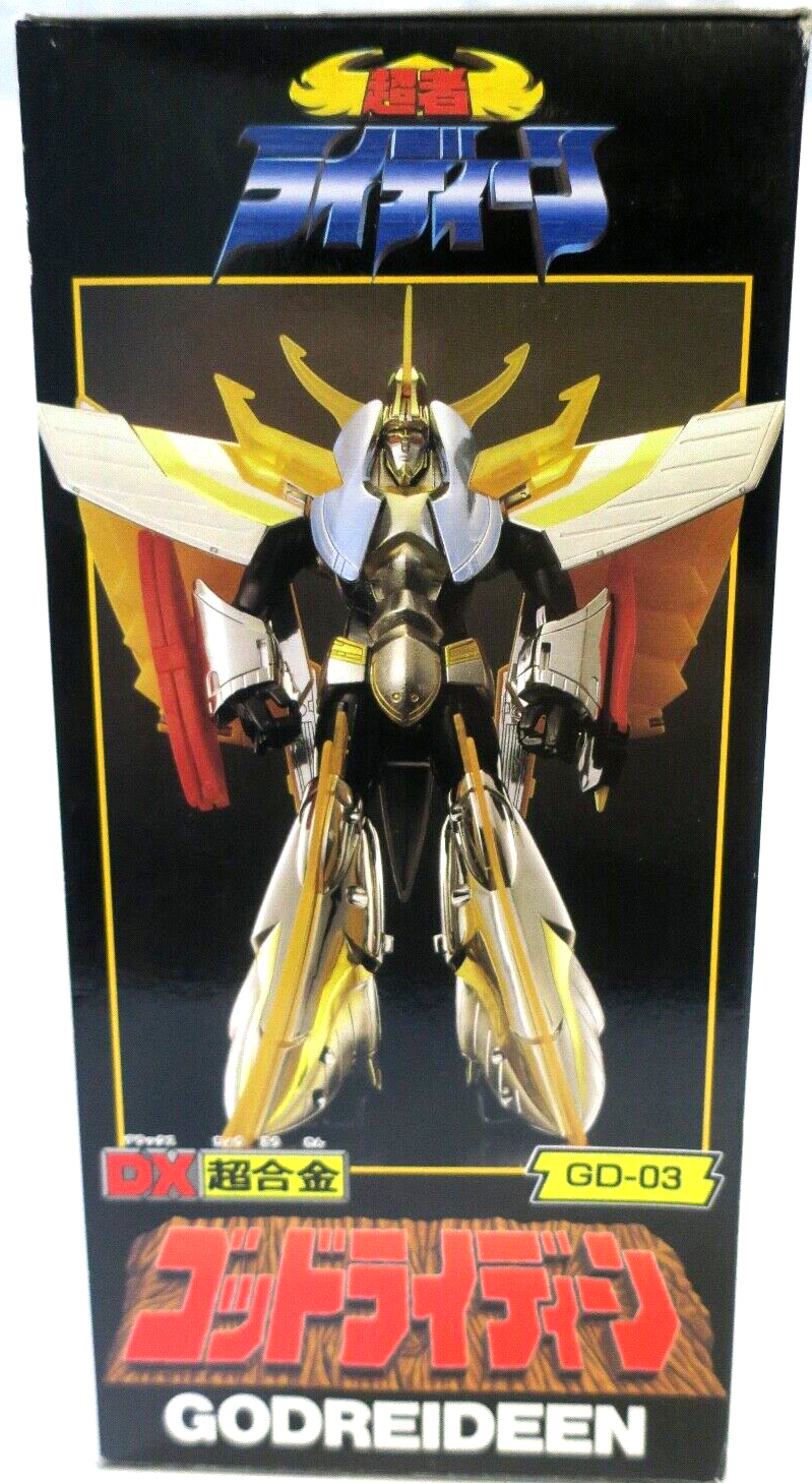 Bandai Chouja Reideen DX Chogokin God Reideen GD-03 Action Figure - WISE GUYS HOBBIES LLC