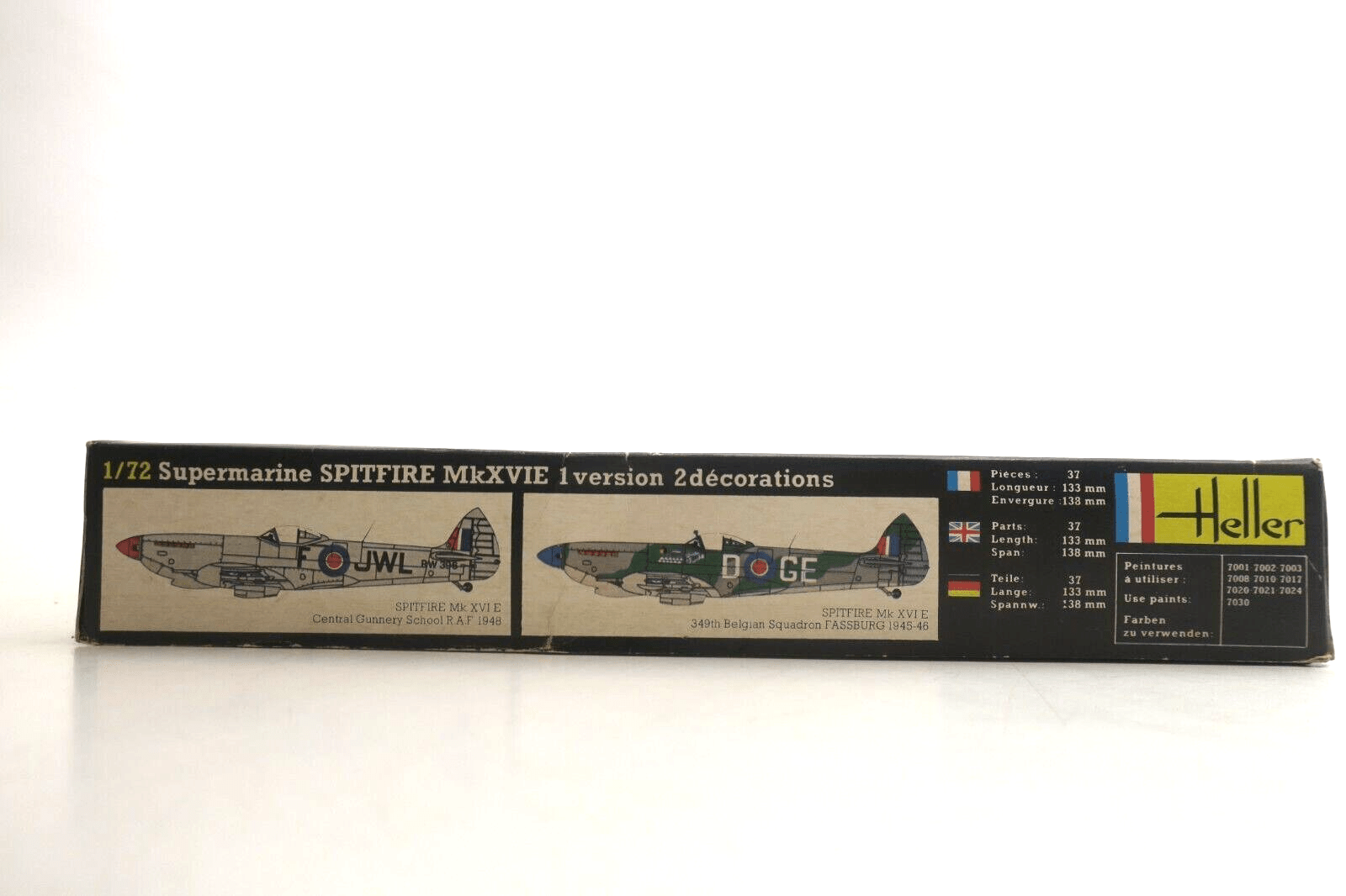 Heller 282 Supermarine Spitfire Mk XVIE Sealed Model Kit 1/72 - WISE GUYS HOBBIES LLC
