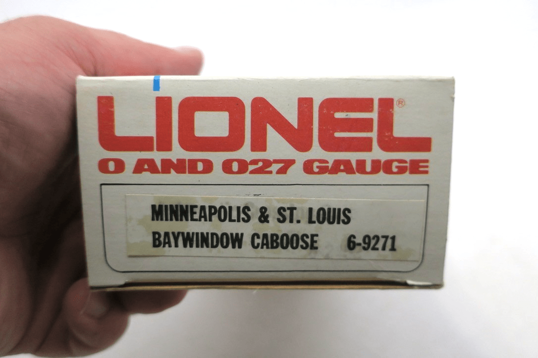 Lionel 6-9271 Minneapolis St Louis O Gauge Bay Window Caboose - WISE GUYS HOBBIES LLC