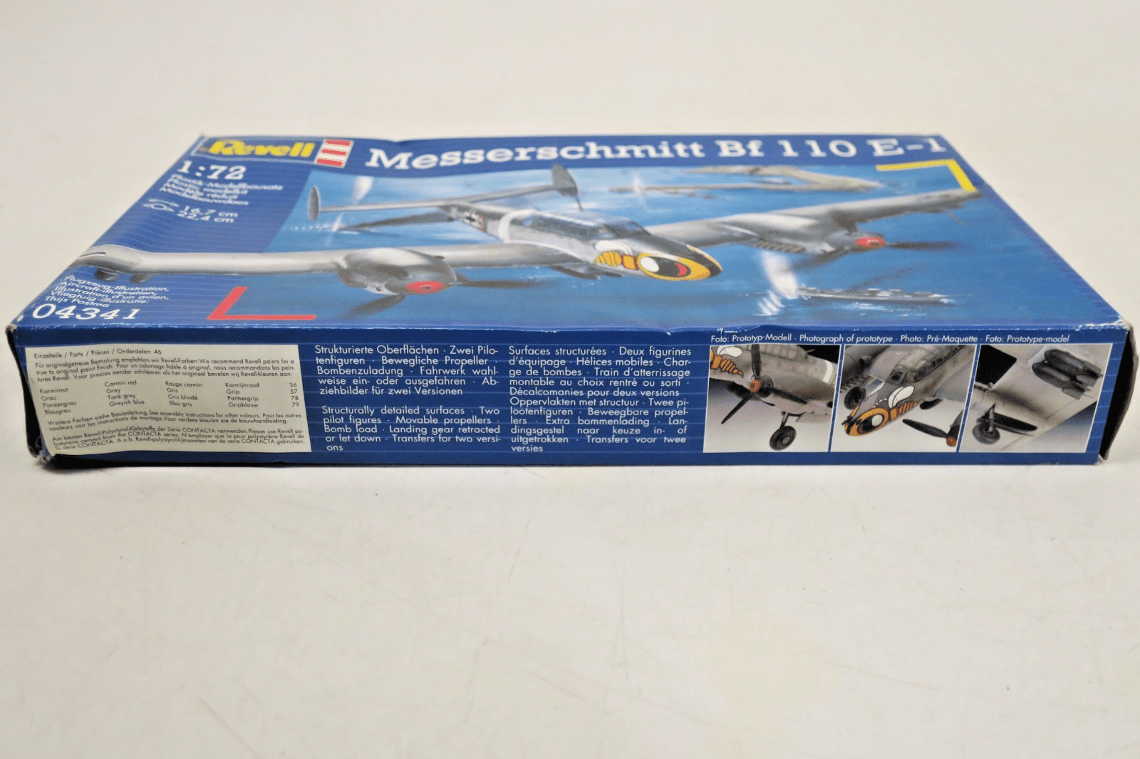 Revell 1/72 Messerschmitt BF - 110 E - 1 Model Kit 04341 - WISE GUYS HOBBIES LLC