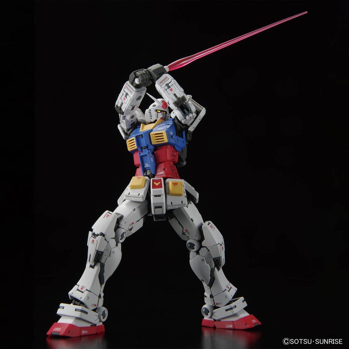 Bandai Mobile Suit Gundam RG 1/144 RX-78-2 Ver. 2.0 Model Kit - WISE GUYS HOBBIES LLC