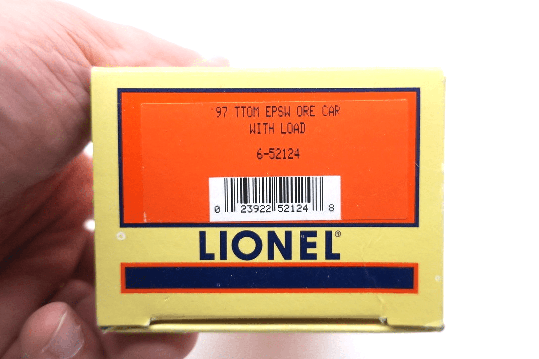 Lionel 6-52124 1997 T.T.O.M. EPSW Ore Car With Load - WISE GUYS HOBBIES LLC