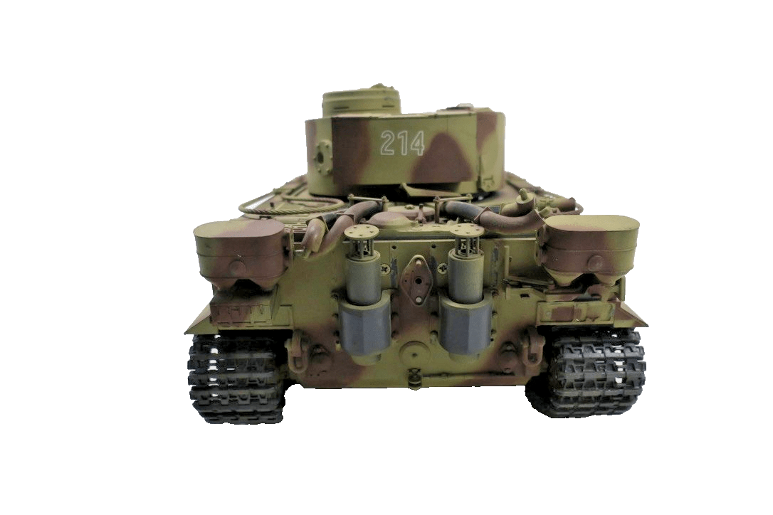 Built Tamiya 1/16 R/C Tiger 1 German Tank Full Option DMD T - 03 MF - 01 Unit - WISE GUYS HOBBIES LLC