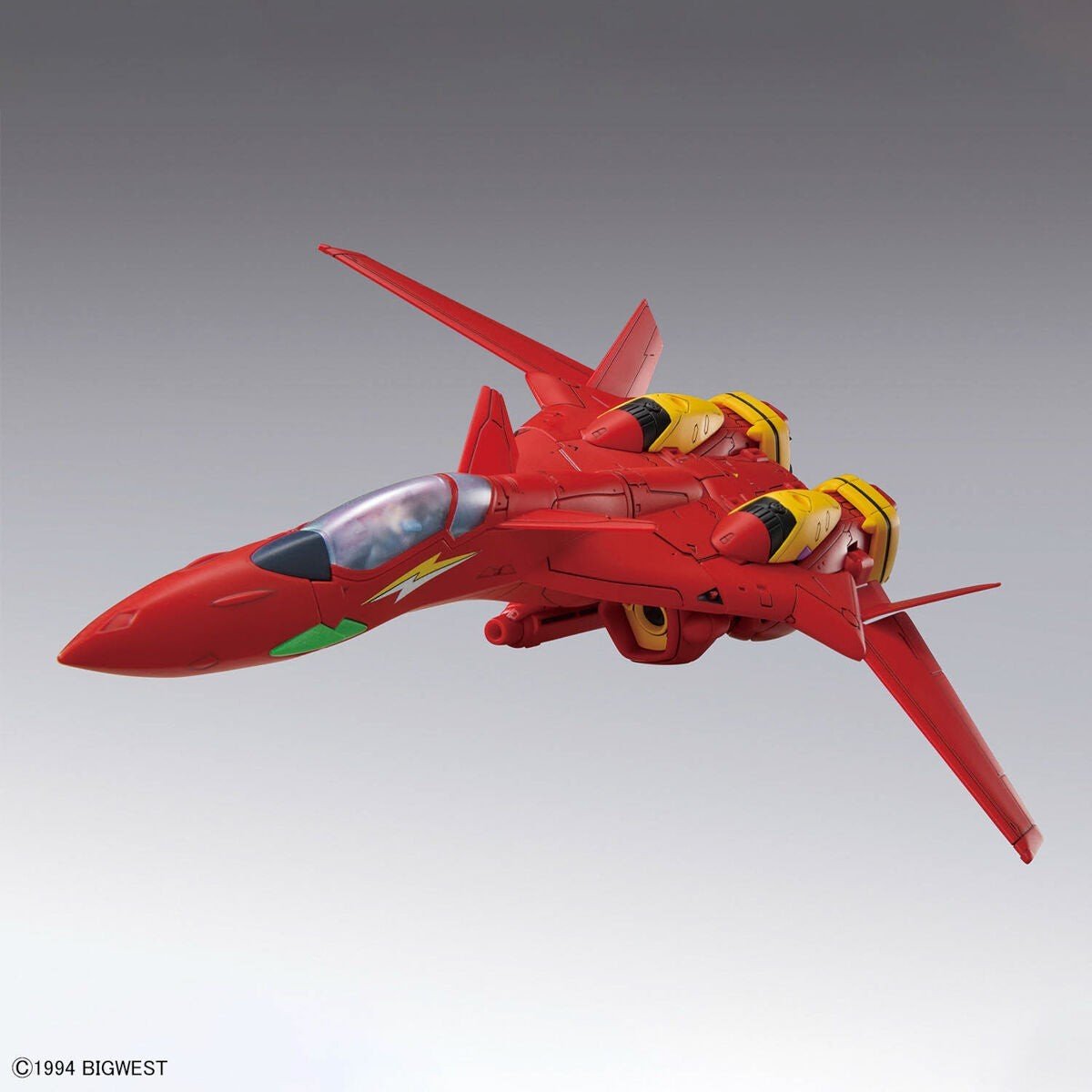 NEW Bandai HG Macross 1/100 VF-19 Custom Fire Valkyrie with Sound Booster - WISE GUYS HOBBIES LLC