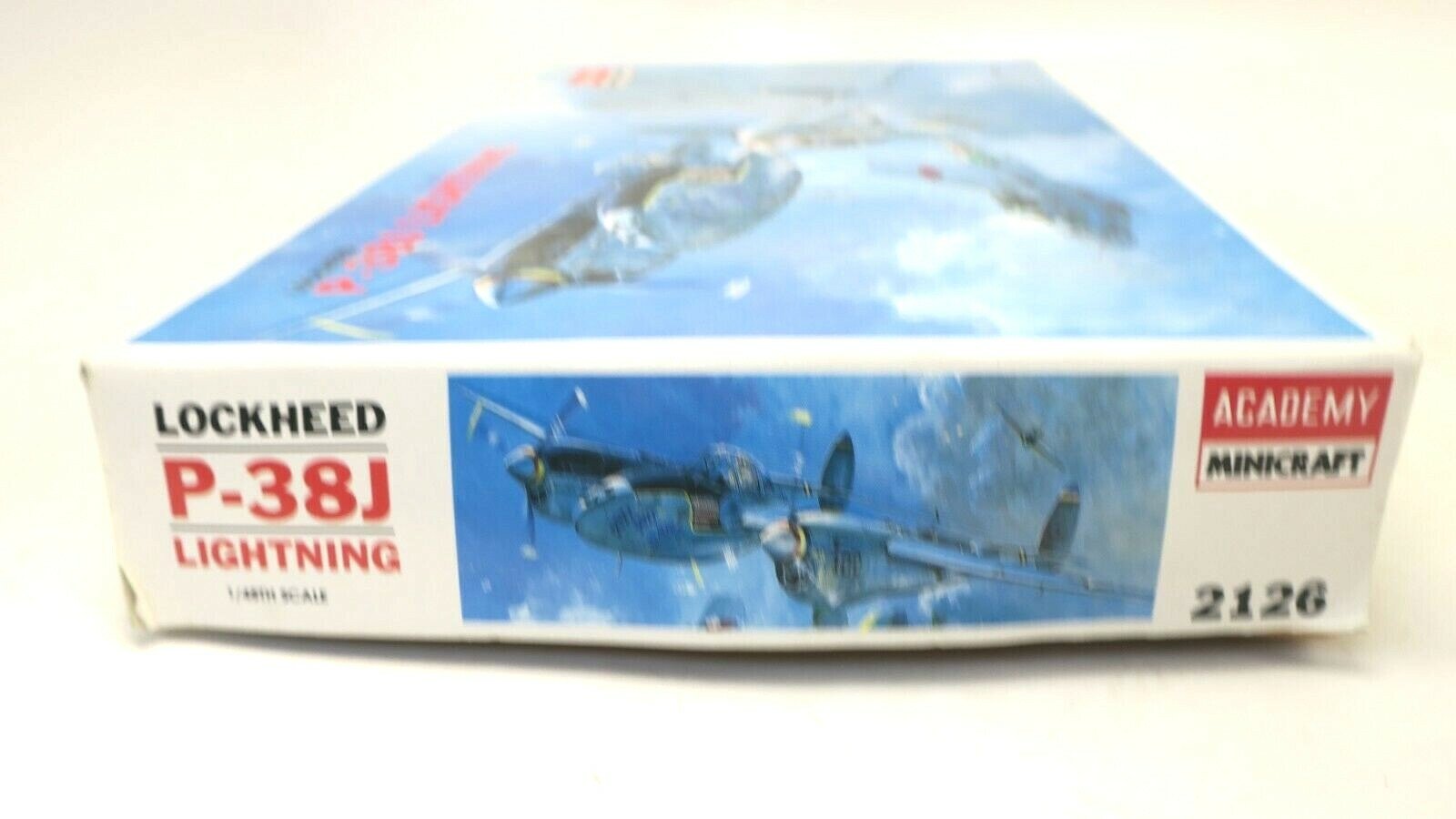 Academy Minicraft Model Plane Lockheed P-38J Lightning 1/48 JMI-MM 2126 - WISE GUYS HOBBIES LLC