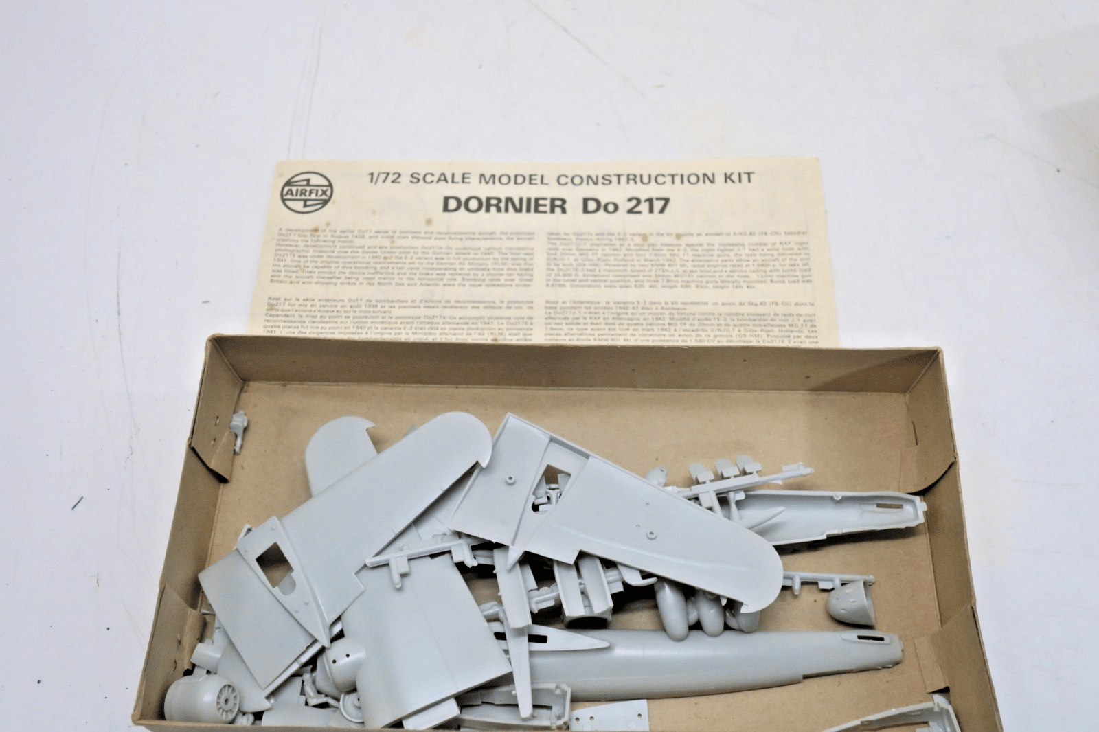 Airfix 1/72 Dornier Do 217J - 1 Model Kit 04020 - 6 - WISE GUYS HOBBIES LLC