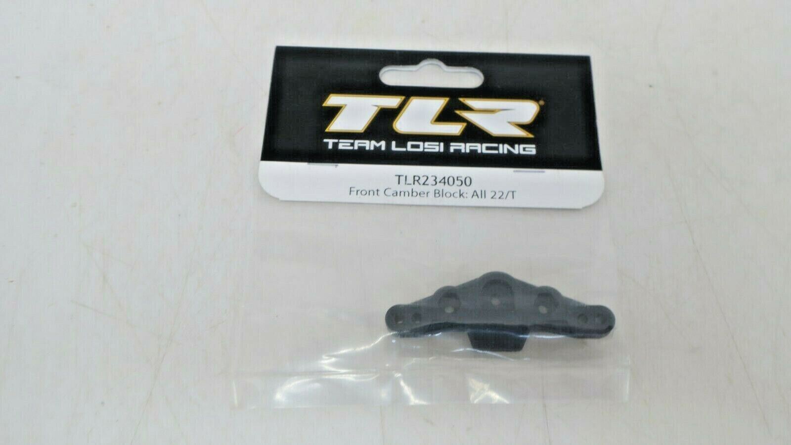 Team Losi Racing Front Camber Block All 22/T TLR234050 Elec Car/Truck - WISE GUYS HOBBIES LLC