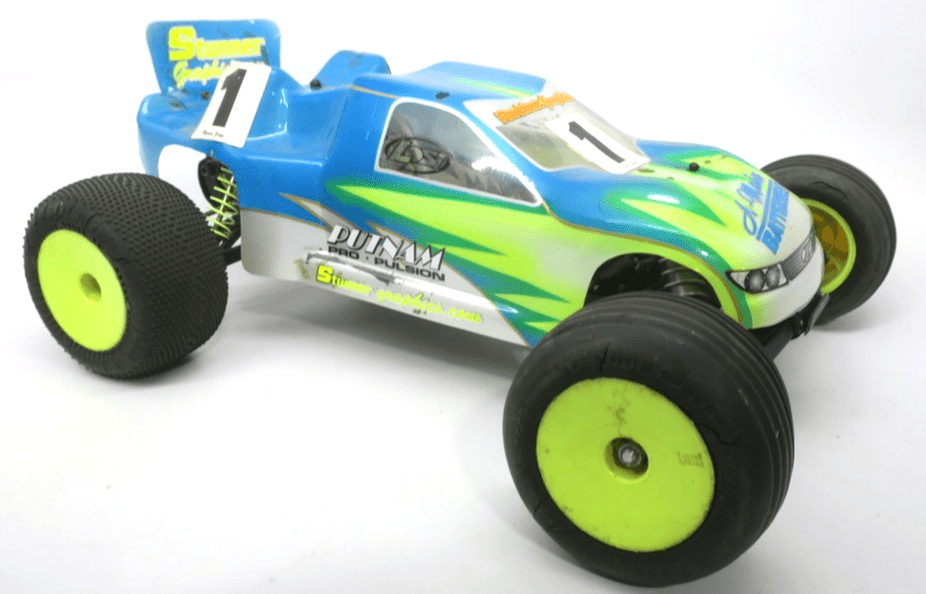 Vintage Team Losi XXXT Stadium Truck Graphite Roller - WISE GUYS HOBBIES LLC