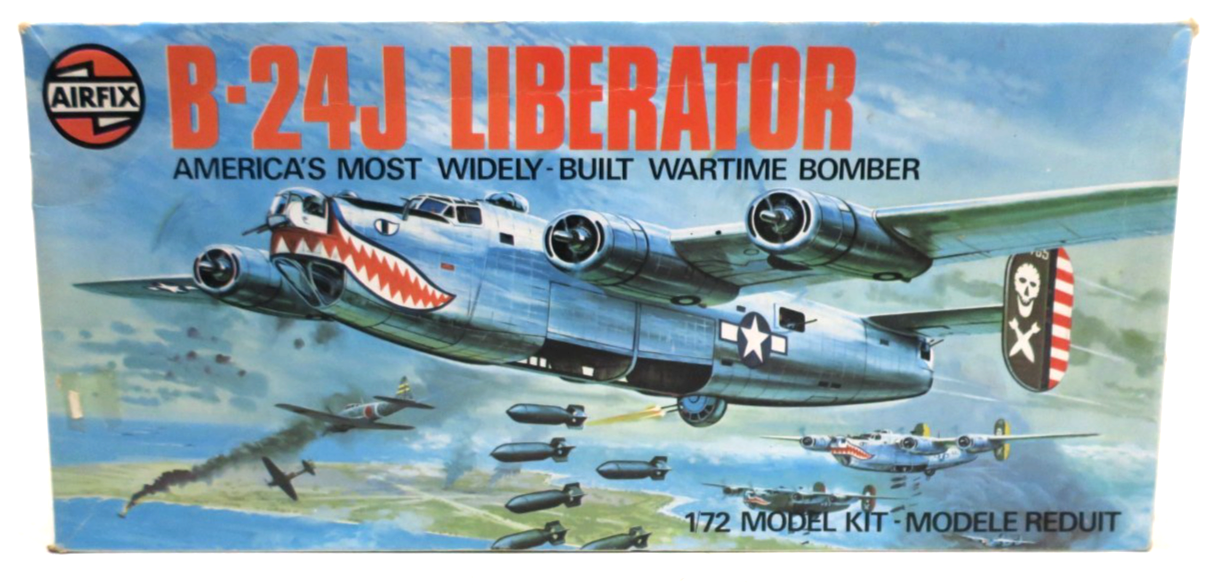 Airfix 1/72 B - 24J Liberator Model Kit 05006 - 3 - WISE GUYS HOBBIES LLC